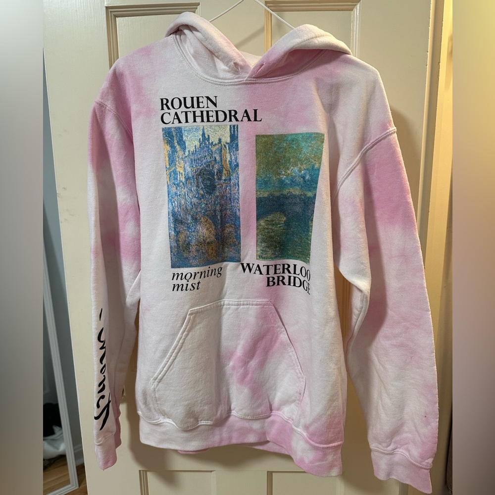 Urban Outfitters Pink Graphic Sweatshirt/Hoodie